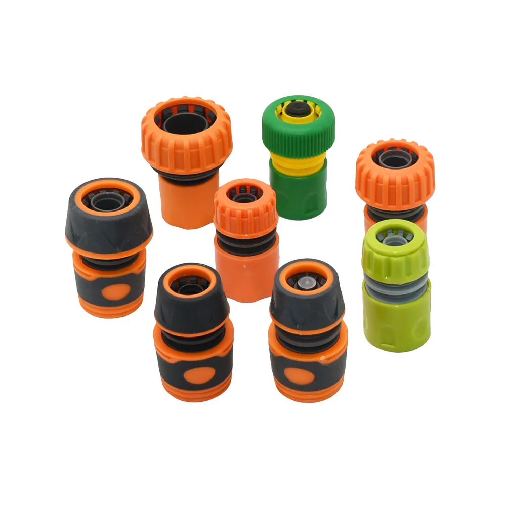 1/2 3/4 1 Inch Car Wash Hose Quick Connector Waterstop Connectors For Garden Lawn Irrigation Sprinklers Pipe Adapters 1 Pc