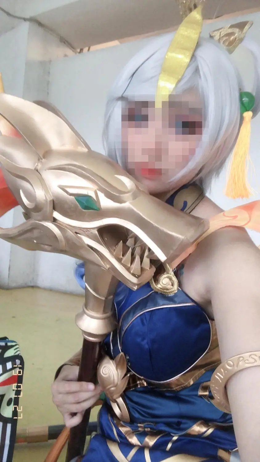 Irelia H Custom size LUX LOL Cosplay lol Lux Cosplay Costume New skin Lunar Empress Lux cosplay halloween costumes for women