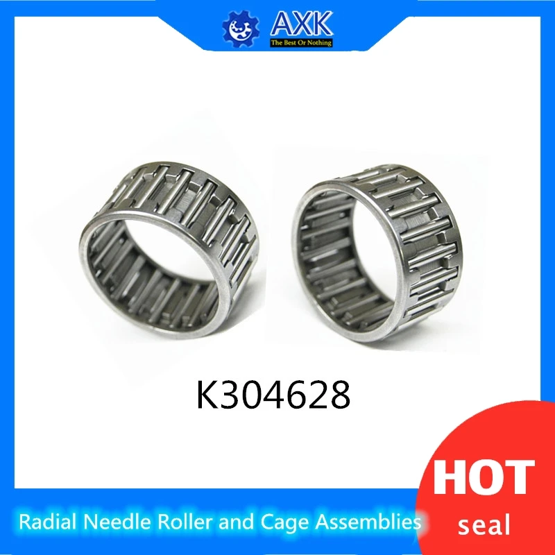 

K304628 Bearing size 30*46*28 mm ( 1 Pc ) Radial Needle Roller and Cage Assemblies K304628 Bearings K30x46x28