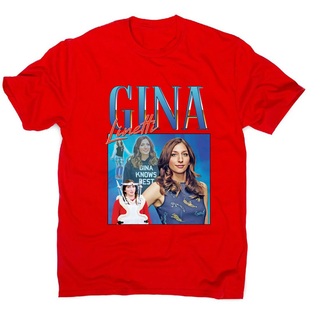 Gina Linetti Homage T-shirt  Brooklyn Nine Nine Shirt Tv Show Brooklyn 99 Inspired Gina Graphic Tee Retro 90\'s Vintage Tops