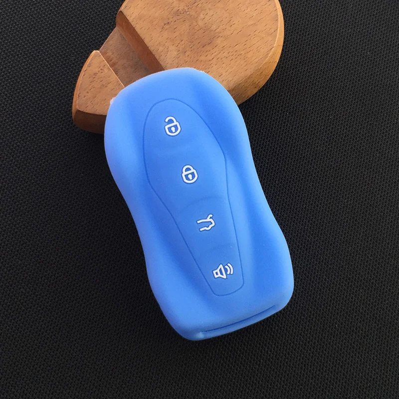 Silicone car Key Full Cover Case Fob For Geely  Azkarra FY11 Atlas Pro New Emgrand GS X6 SUV EC7 Keychain