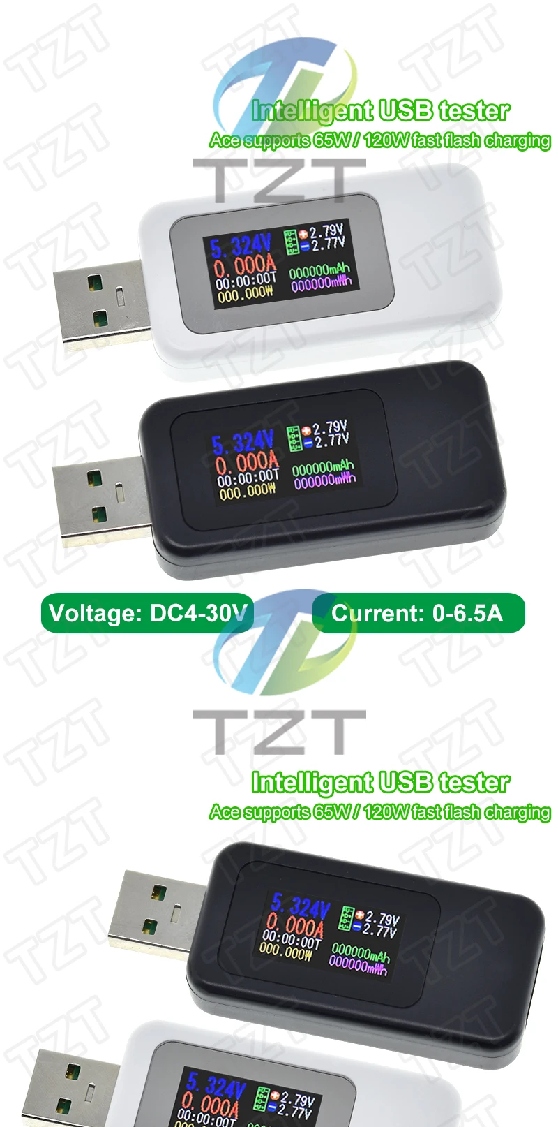 10-in-1-USB-Tester DC Digital Voltmeter Amperimetro Strom Spannung Meter Amp Volt Amperemeter Detektor Power Bank Ladegerät Anzeige – Detail 11
