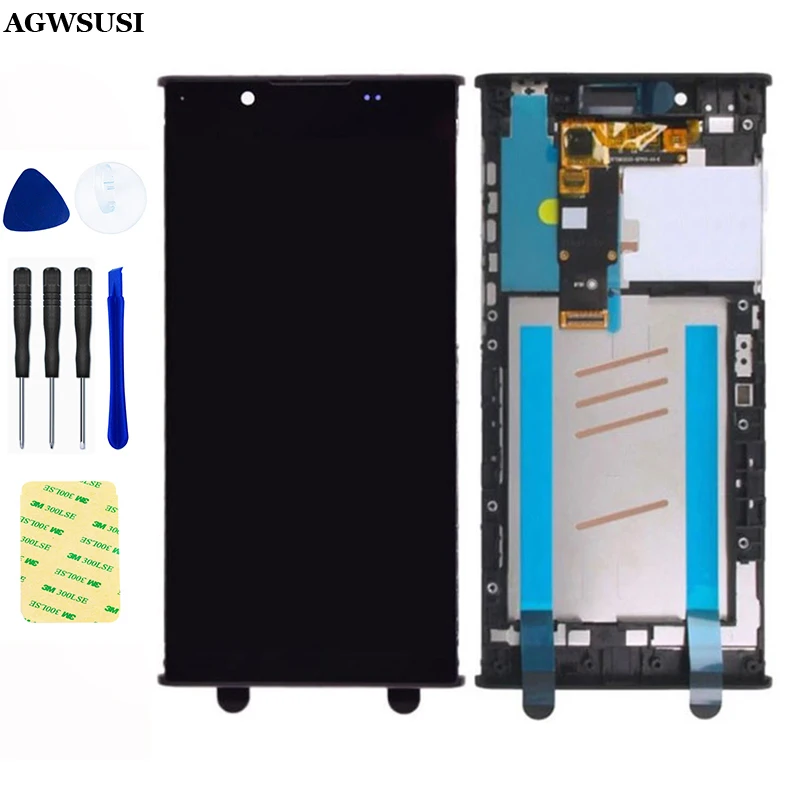 

For SONY Xperia L1 G3312 G3311 G3313 Touch Screen Digitizer Sensor for Sony L1 LCD Display Panel Monitor Module Assembly Frame