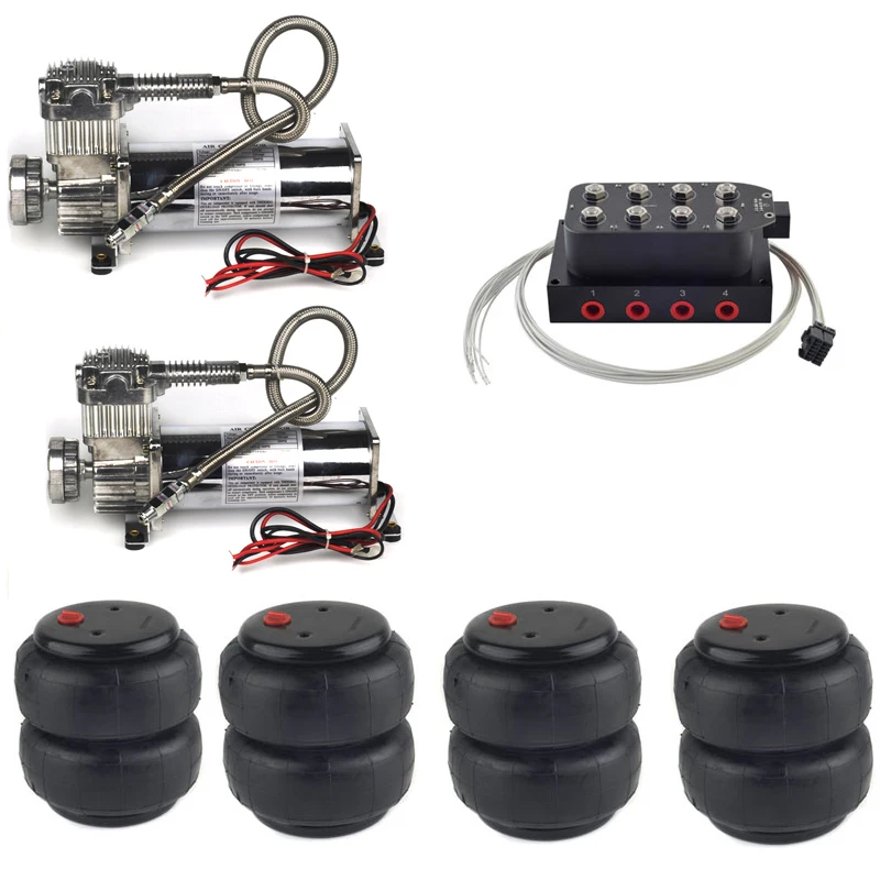 Air Ride suspension DC 12V 480c  Air Suspension Compressor Port 1/2\