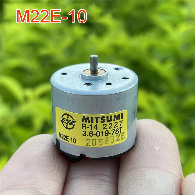 Micro 22mm  MITSUMI M22E-10/11/12  6-Pole Rotor 310 DC Motor 3.7V-6V High Speed Engine For Tattoo Machine  shaver