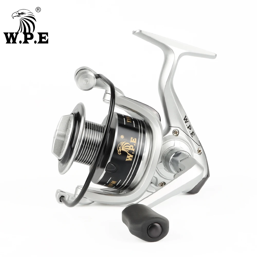 

W.P.E Fishing Reel Y19 20/30/40/50/60FM 4.7:1/4.9:1 5 Ball Bearings Full Metal Spoon Fishing Tackle Pesca