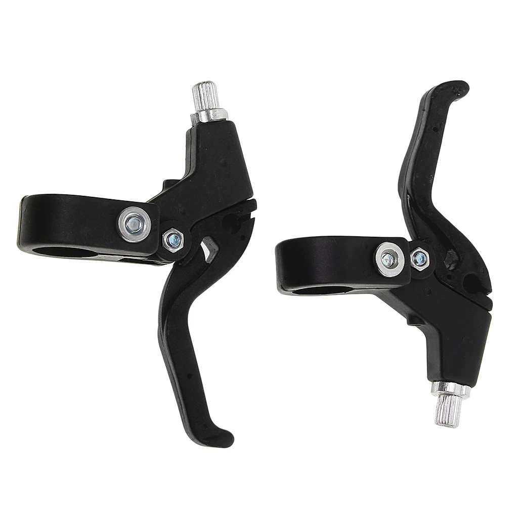 Children Kids Universal Lightweight Twin Bicycle Bike Brake Levers Set Black