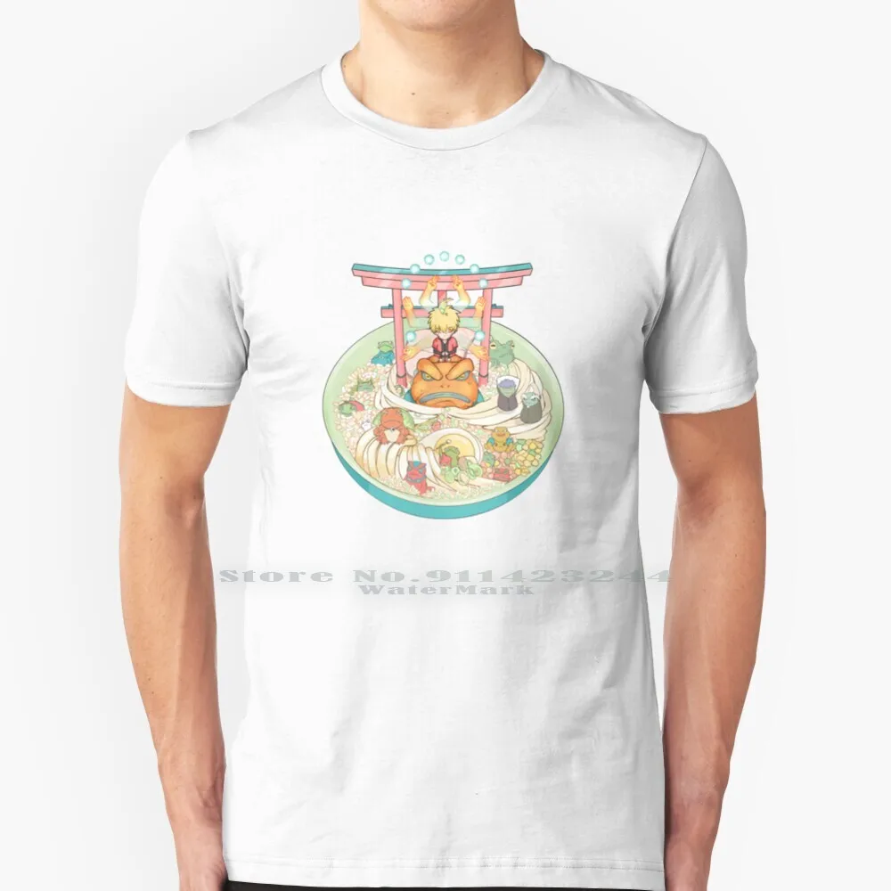 Toad Sage 100% Cotton T Shirt Anime Manga Japanese Shounen Seinen Ramen Udon Noodles Kaguya Toad Sage Frogs Nature Energy Senju