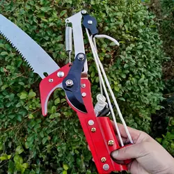 High-altitude Extension Lopper Branch Scissors Extendable Fruit Tree Pruning Saw Cutter Garden Trimmer Tool Drop Shipping