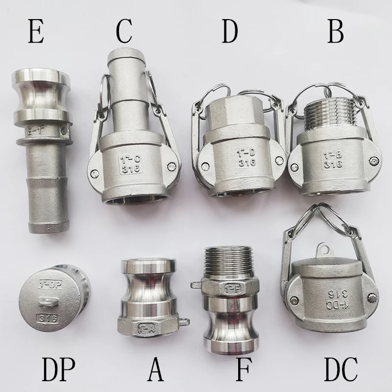 Camlock Coumonopole-Raccords Camlock, 1/2 \