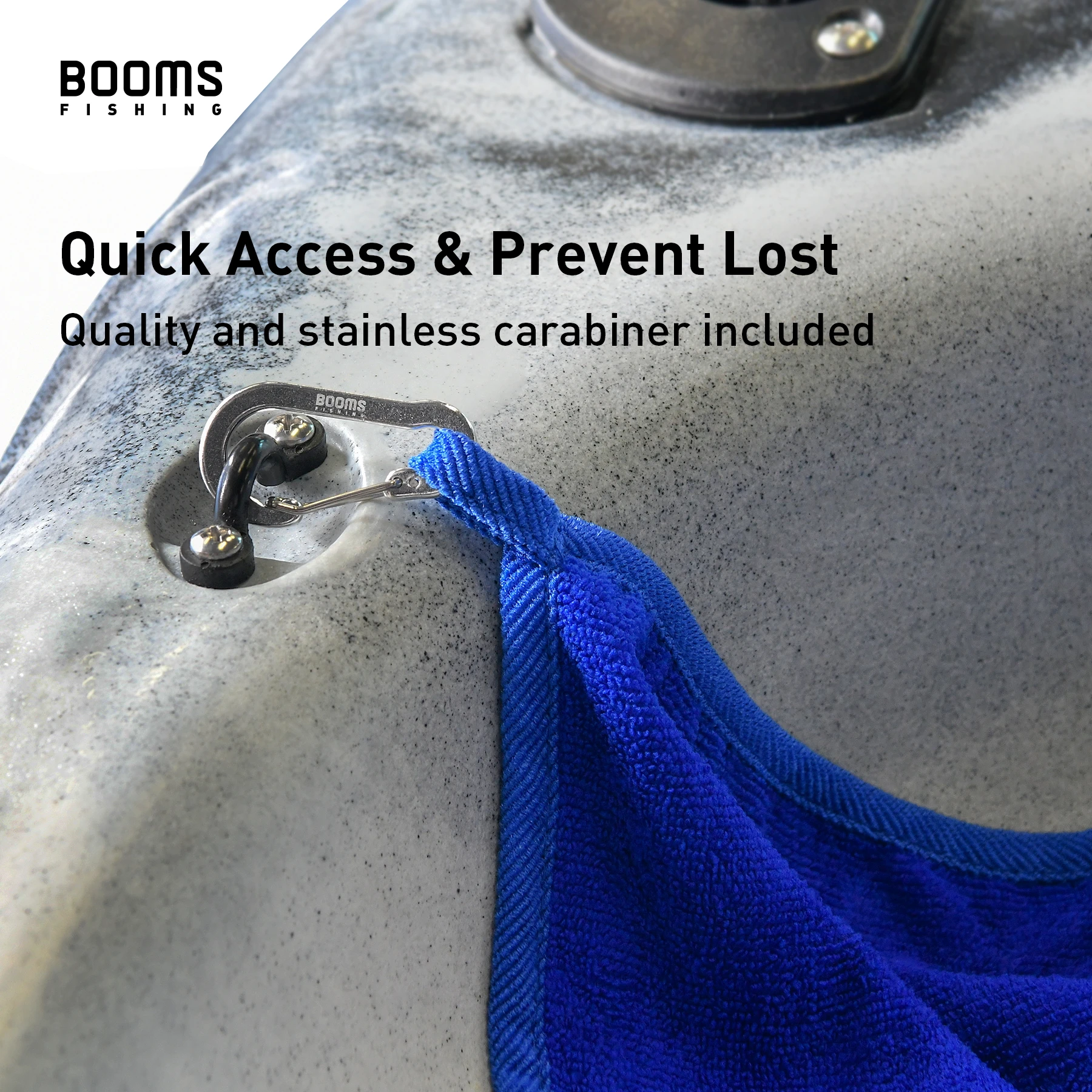 Booms Fishing B0T Microfiber Super Absorbent Fishing Towel Set Ultralight