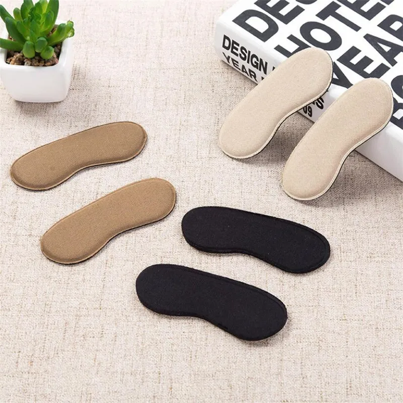 10Pcs=5Pair Shoes Insoles Insert Heels Protector Anti Slip Cushion Pads Comfort Heel Liners Cushion Pad Invisible Inserts Insole