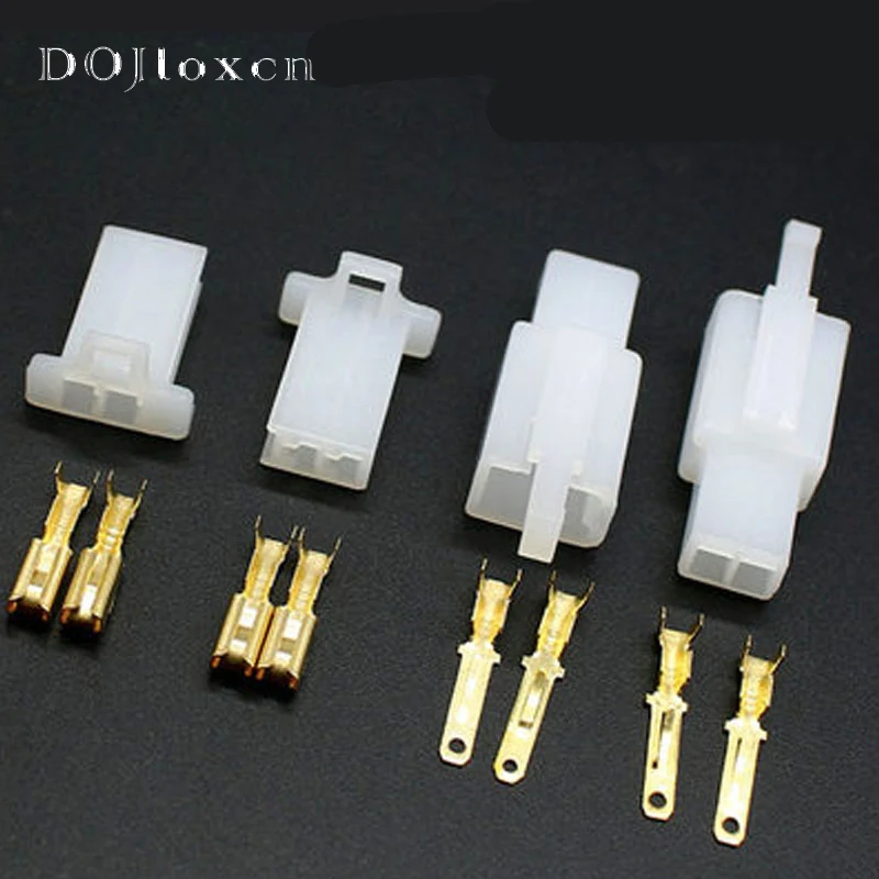 1/10/20 Sets 2 3 4 6 9 Pin Automotive Electrical Wire Connector 2.8 MM Male Female Cable Terminal Plug Kits Motorcycle Ebike Car