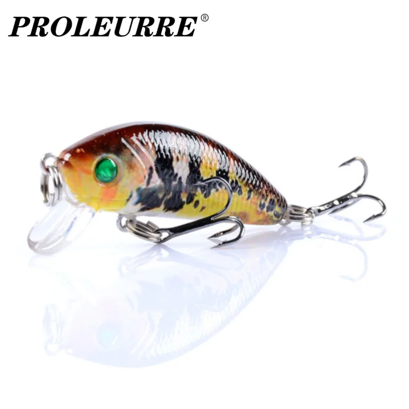 

1Pcs Top Water Minnow Fishing Lures 48mm 3.8g Hard Bait Wobblers Swimbait Crankbait for Carp Striped Bass Pesca Fishing Tackle