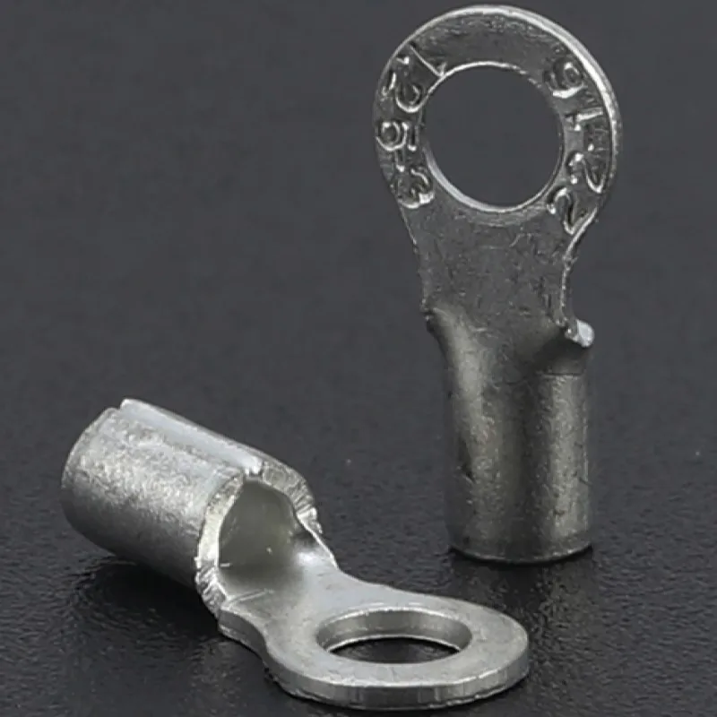 100/1000PCS RNB2 ring insulated terminal cable wire connector electrical crimping terminal wiring 1.5-2.5 square USA 16-14