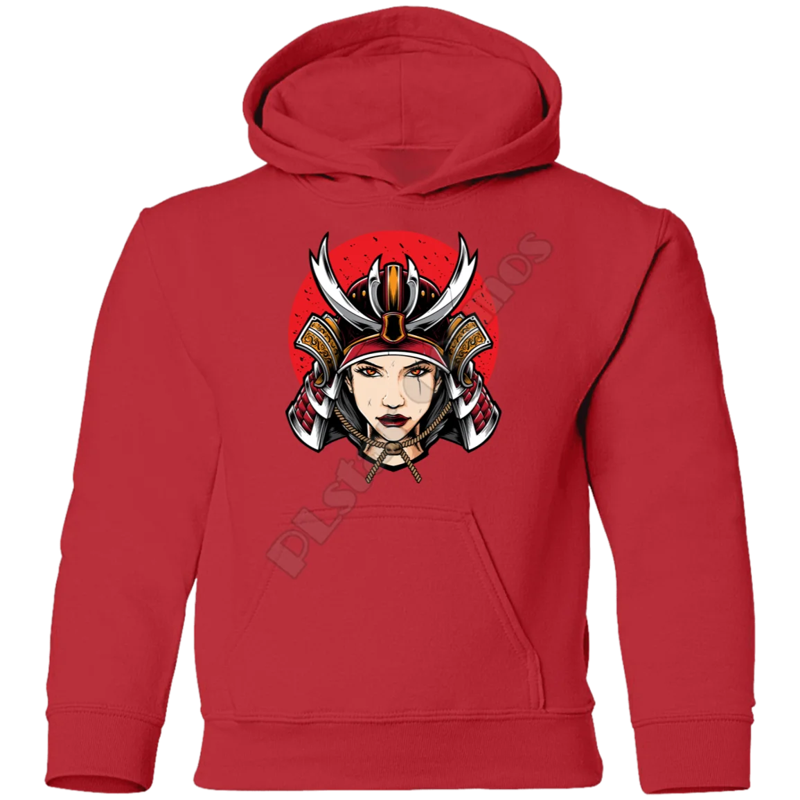 Samurai Kids Hoodies 3D Printed Kids Sweatshirt Child Long Sleeve Boy For Girl Red Pullover Drop Shipping