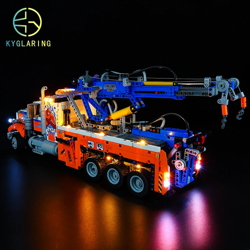 Kyglaring-Ensemble d'éclairage LED, jouets de bricolage pour technique 42128 rap-Duty dépanneuse (blocs de construction non inclus)