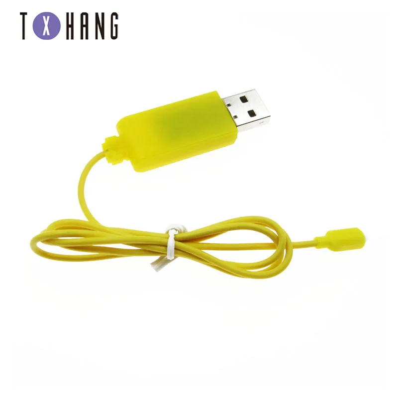 Yellow Charge Wire For Airplane Spare Parts USB RC Helicopter Charger Cable For Syma S107G Accessories Device