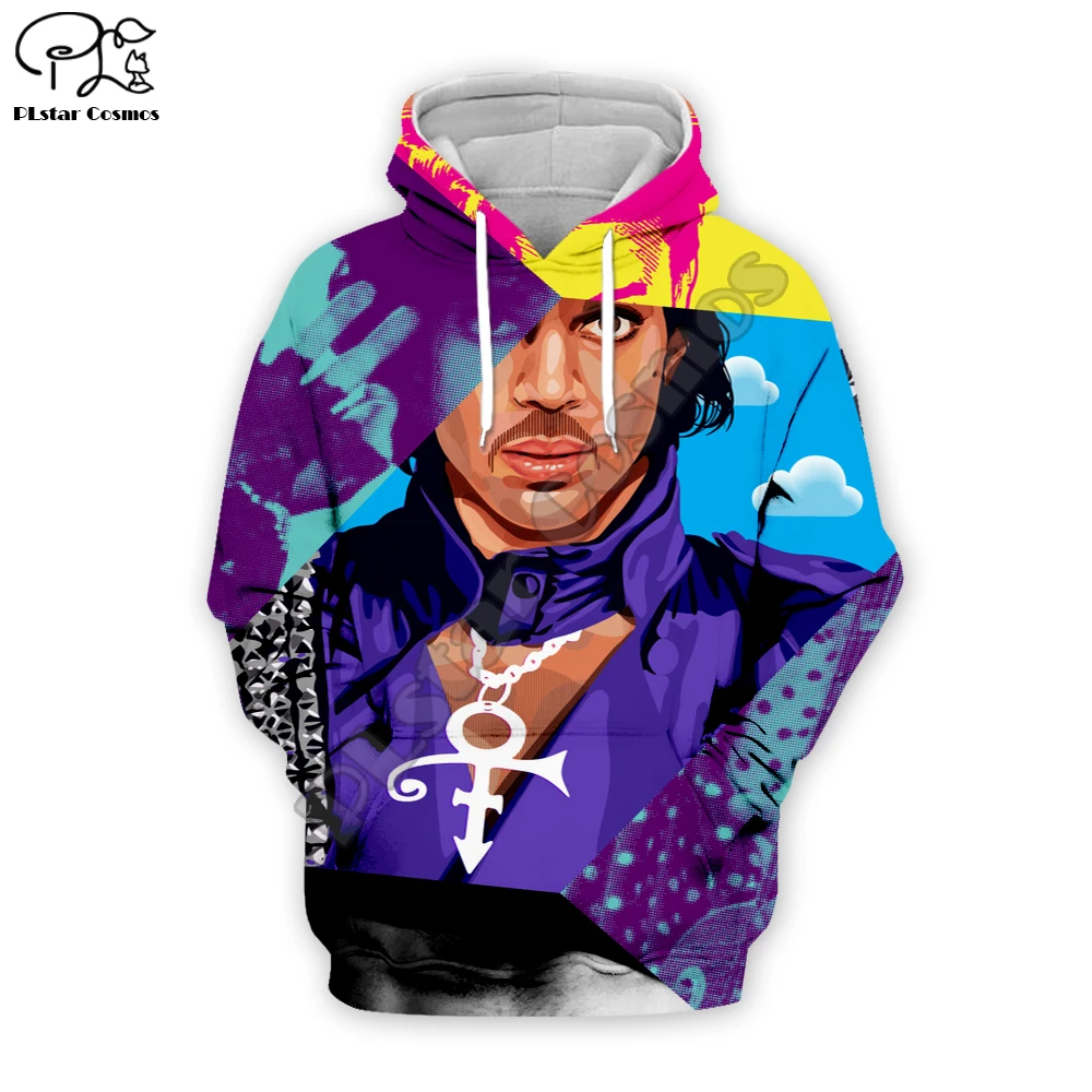 PLstar Cosmos Popular Singer Prince Rogers Nelson Purple Men/Women 3Dprint Hip Hop Hoodies Funny Pullover Harajuku Tracksuit A19