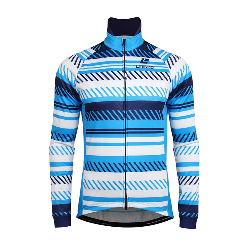 LIMKOO Performance Apparel Cycling Jackets Pro Team Long Sleeve Winter Thermal Fleece Jerseys Maillot Ciclismo Hombre Invierno