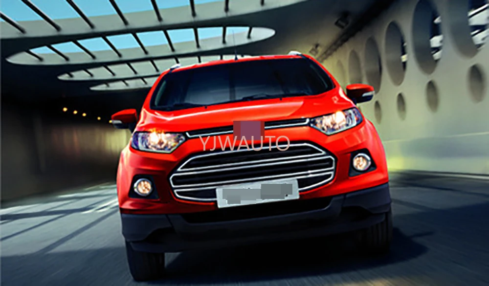 فتحة الباب حصيرة لفورد Ecosport 2018 2019 بوابة الأخدود وسادة باب السيارة المطاط كأس حامل الحصير المضادة للانزلاق السجاد موقف