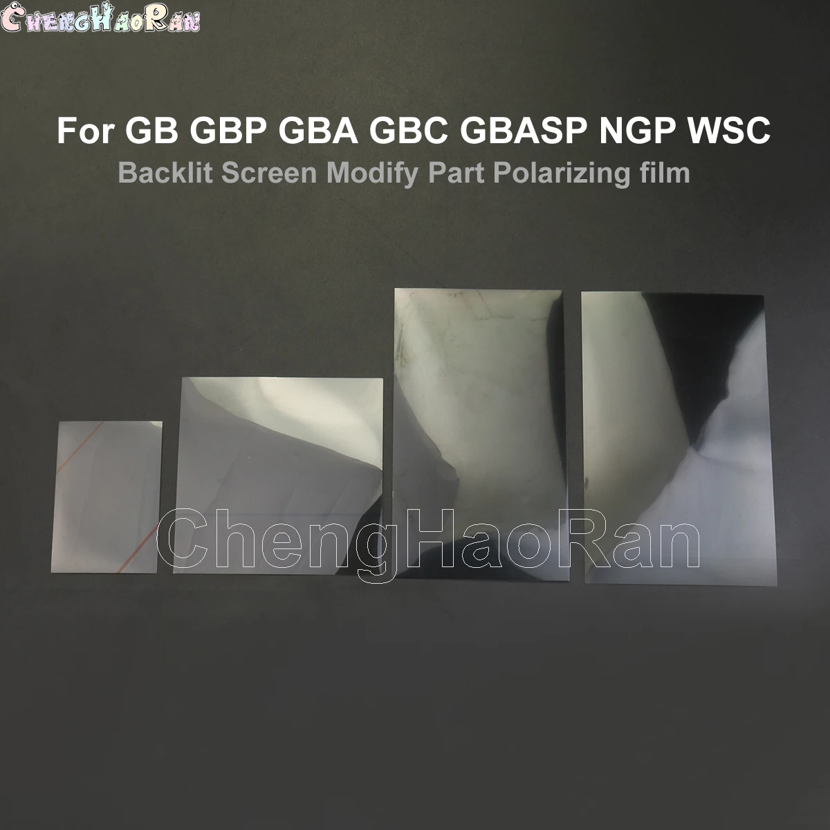 1Pcs For GB GBP Backlit Screen Modify Part Polarizing Film For GBA GBC GBASP NGP WSC