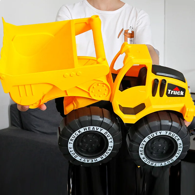 Classic Baby Simulation Engineering Car Toy Excavator Bulldozer Model Tractor Toy Dump Truck Model Car Toy Mini for Kid Boy Gift