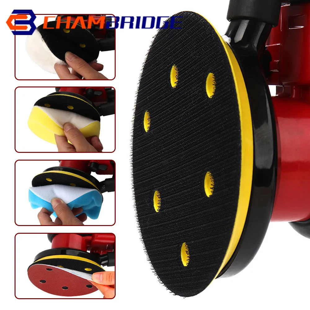 Pneumatic Air Sander Polisher 5inch/6inch Random Orbital Air Vacuum Grinder Grinding Sanding Machine Pneumatic Tools for Car