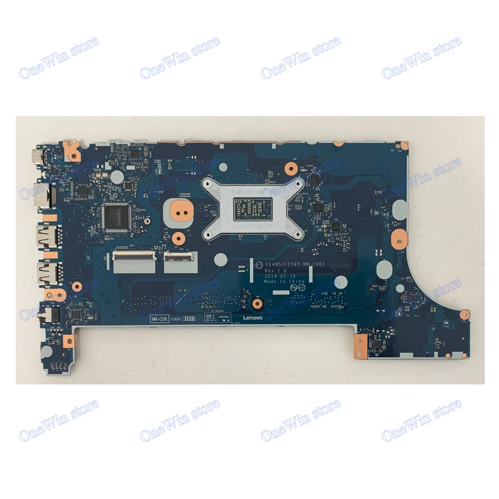 Imagem -05 - para Lenovo Thinkpad Fru E495 20ne 100 Testado Motherboard Laptop Original 5b20w63595 5b20s72397 02dl983 02dl980 02dl977 R73700u