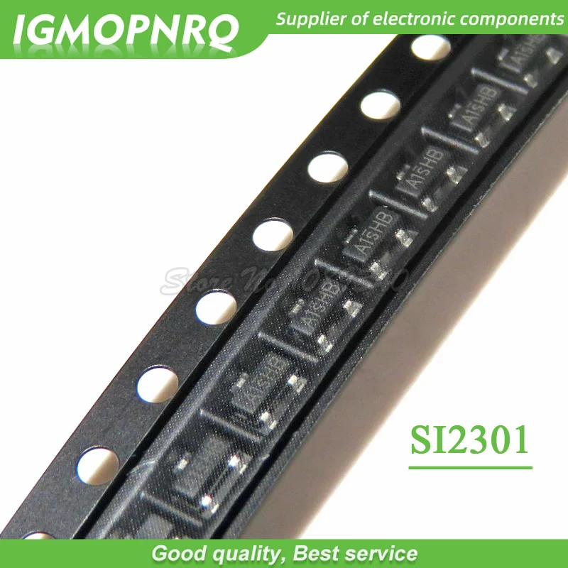 50PCS SI2300 SI2301 SI2302 SI2304 SI2305 SI2306 SI2307 SI2308 SI2309 SI2303 SOT23 N-channel enhancement mode field-effect 