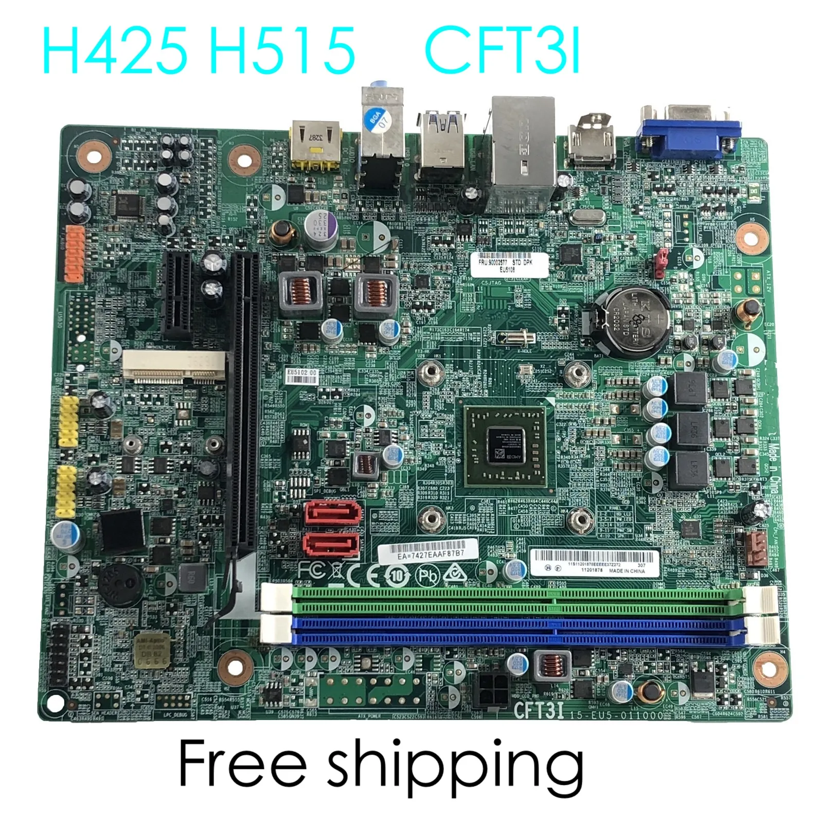 

CFT3I For Lenovo H425 H515 S515 D315 KBY3-LT CFT3I Desktop Motherboard 100% performance test