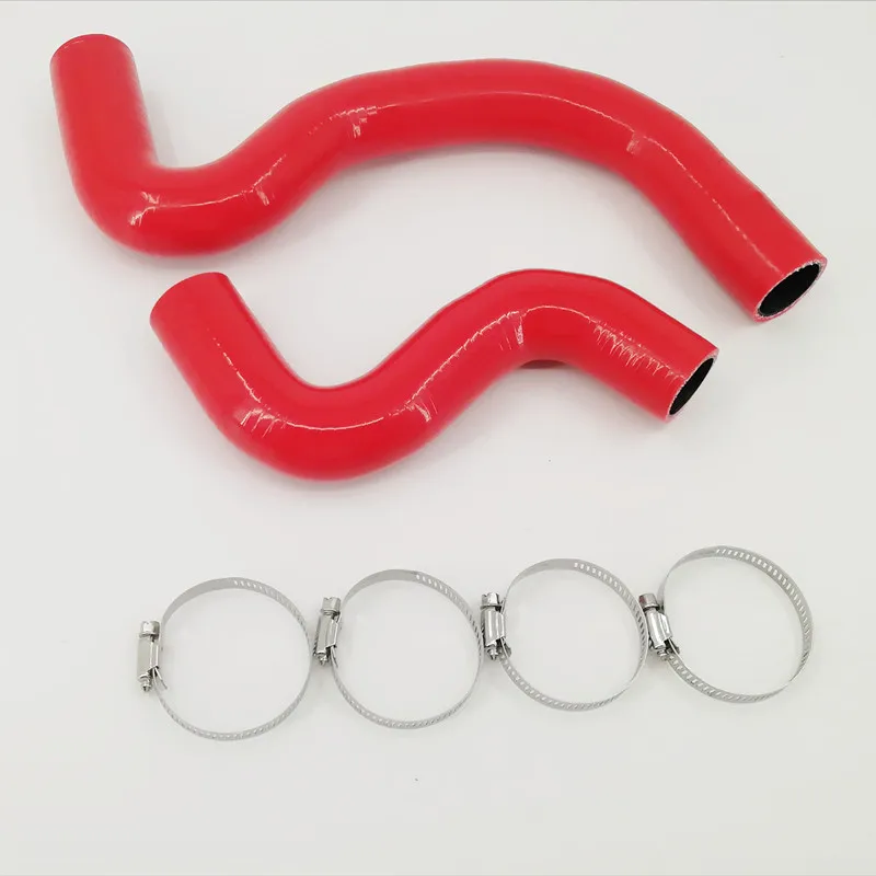 Fit SILICONE RADIATOR HOSE FOR PEUGEOT 206 1.6L MANUL TU5JP4 16V 1998-2007