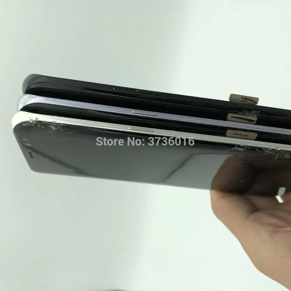 Broken LCD Display For Phone Galaxy S8 to S10 plus mobile phone practice how to do repair Lcds and separate middle frame