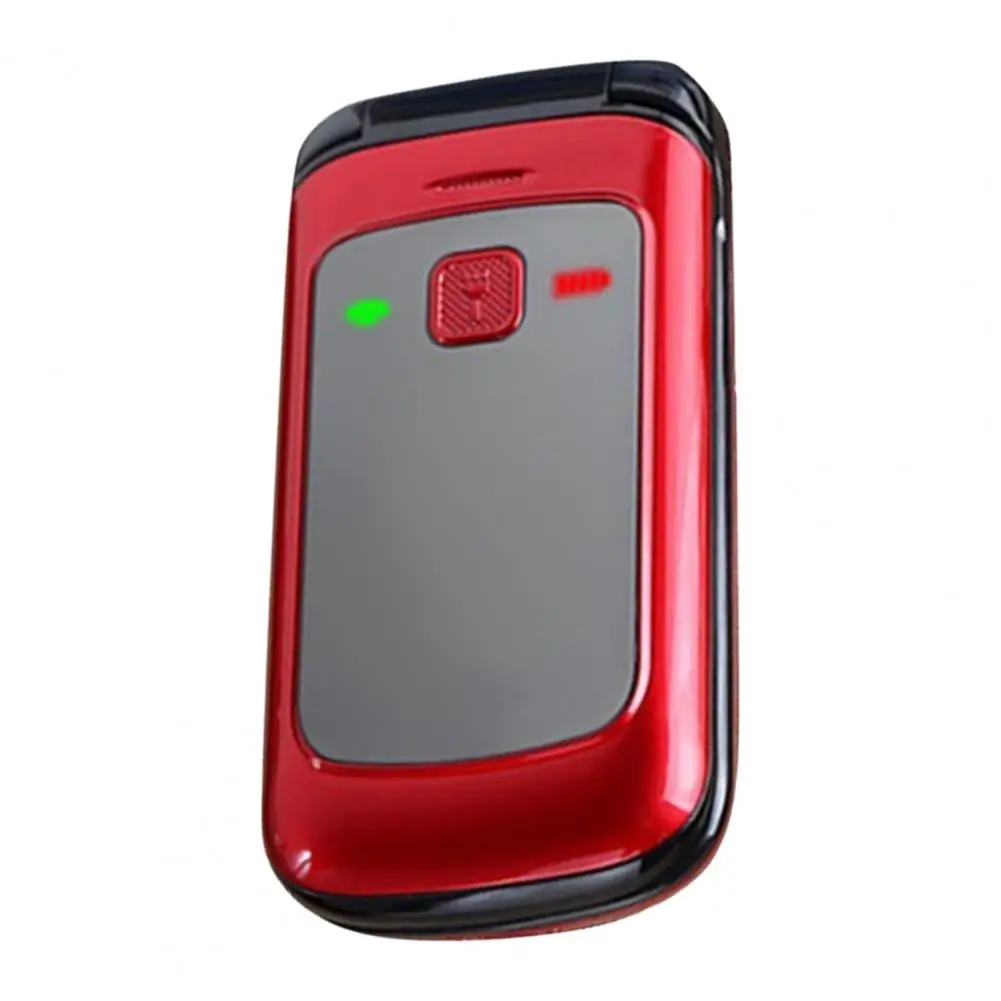 F138 Clamshell Phone Portable Big Keys Loud Speaker 30W Camera Flip Phone with Charger for Old Men