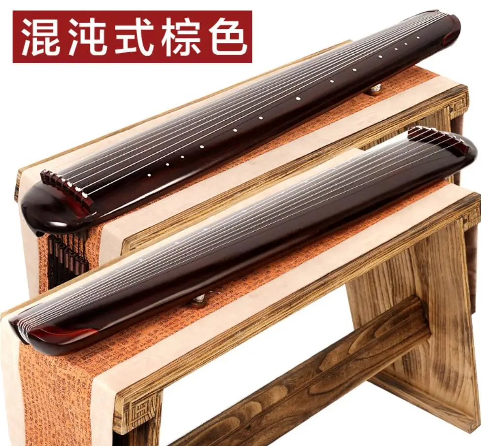 新到着伏zhongni古琴7弦古代ツィター大人/子供初心者練習手作り楽器