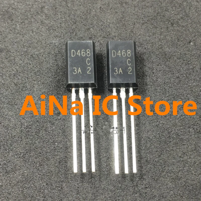 10PCS~50PCS/LOT 2SD468C D468-C D468 TO-92L Triode  New Goods