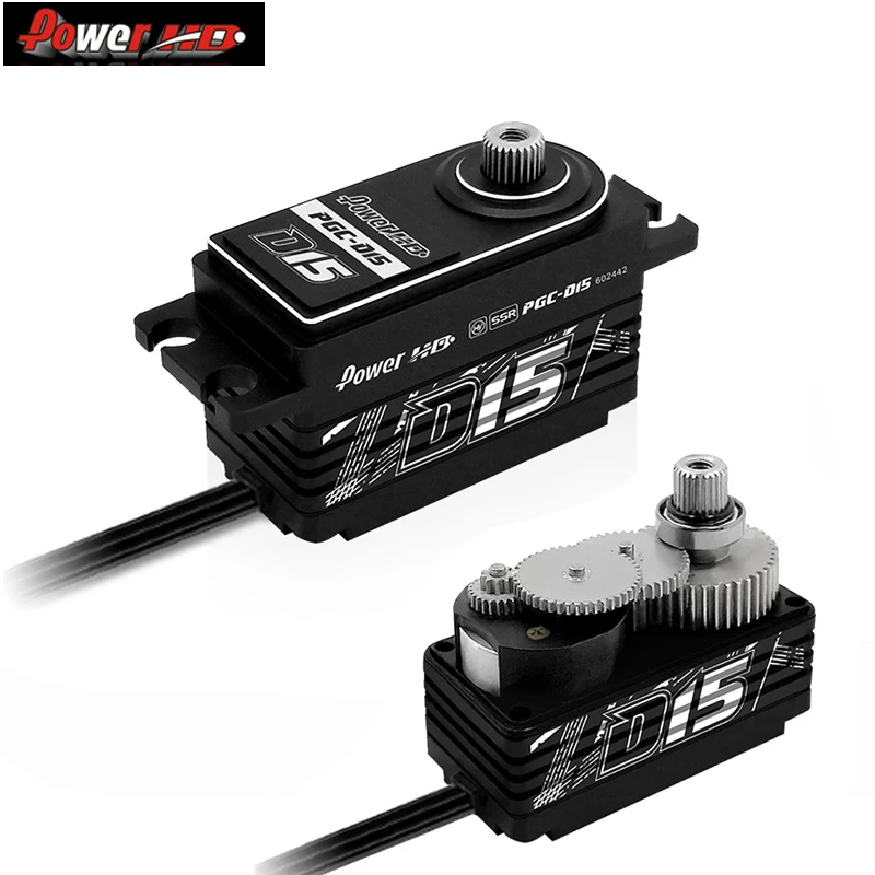 

Power HD D15 1:10 Rc Car Short Body Digital Servo for 1:10 Oil Electric Racing Car Robot Arm For Rc Car Accessorie Traxxas Parts