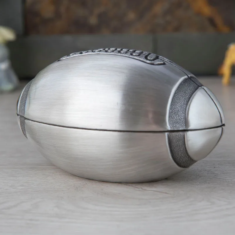 

2025 Children's Coin Bank Creative Retro Personality Rugby Piggy Bank Variety of Gifts Home Piggy Bank