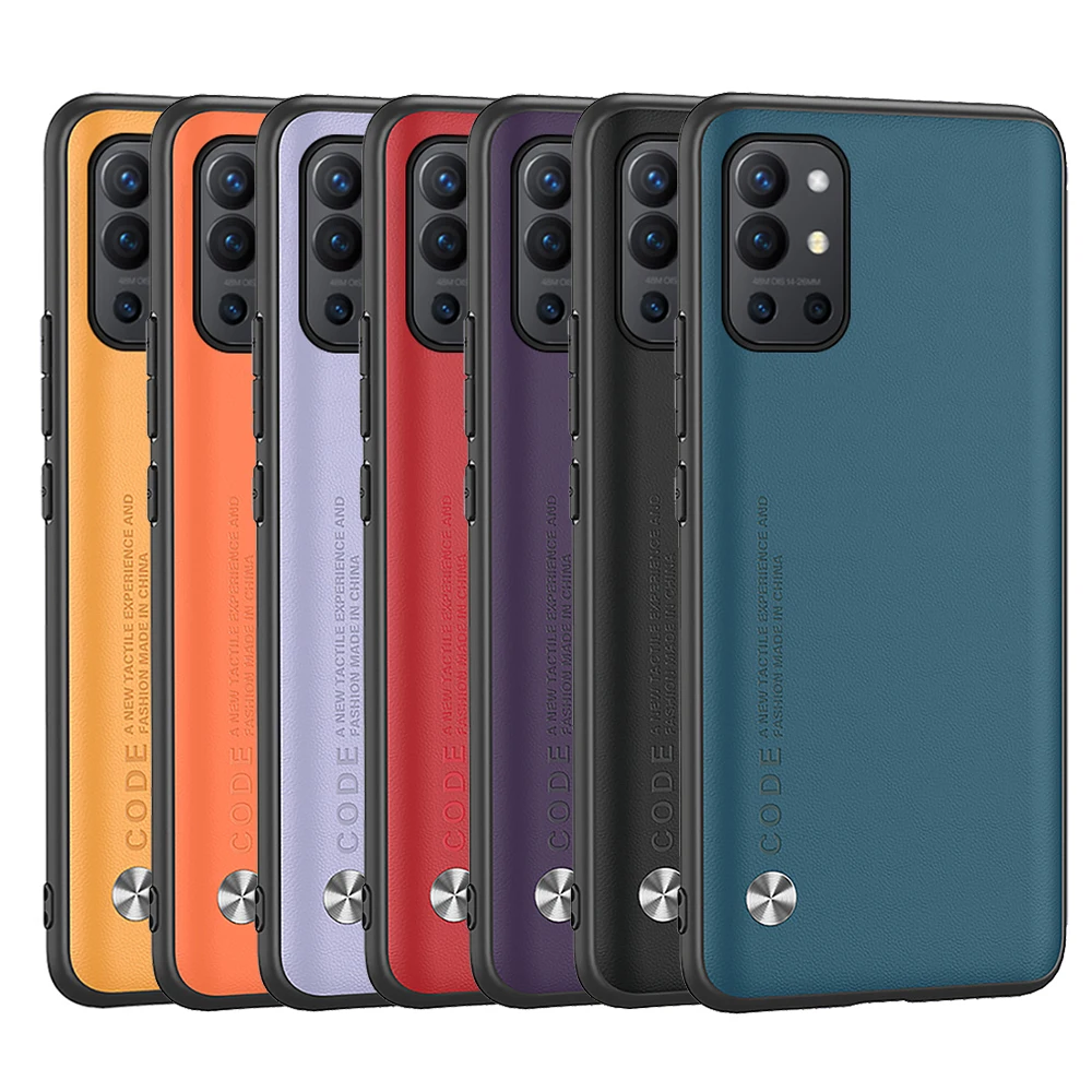 Luxury PU Leather Case For OnePlus 8 9 10 Pro 9R 10R 8T 9RT 5G 9 R Ace Racing Silicone Cover Phone Case For OnePlus 7T 7 Pro 8 T