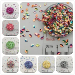 30g 2x4mm 3d Rhombus Sequins Glitter Paillettes For DIY Nail Craft,Craft Making, Wedding Decoration confetti Wholesale