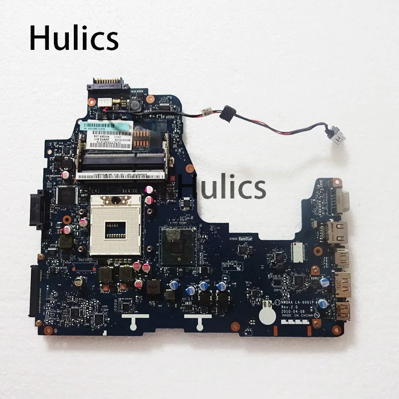 

Hulics Used For Toshiba Satellite A660 A665 Notebook Motherboard K000104290 LA-6061P K000104270 K000104250 Main Board