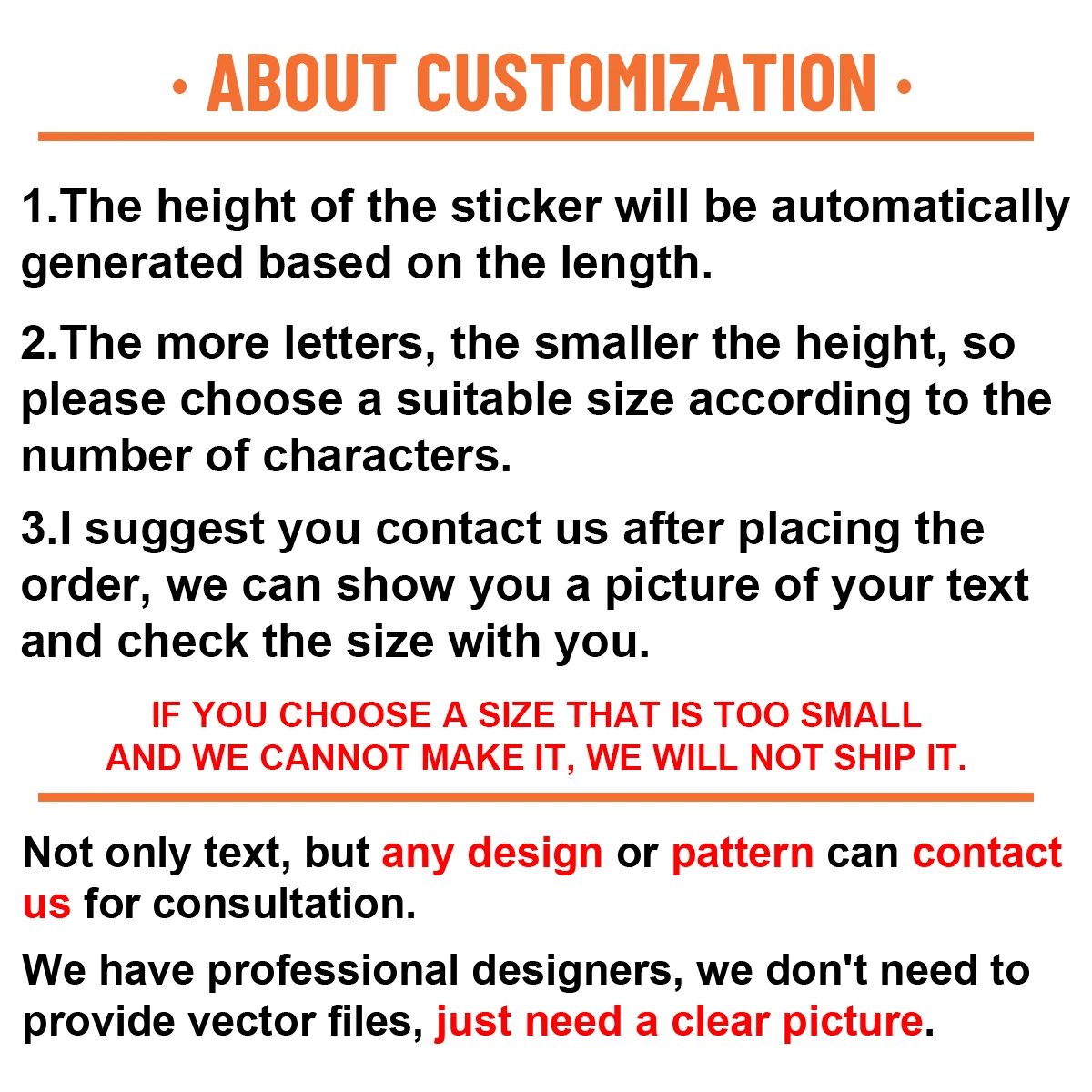 Custom Car Sticker Logo Name Text Decals For Cars Auto Bicycle Motorcycle Window Bumper Door Body Car Stickers Customization image 3