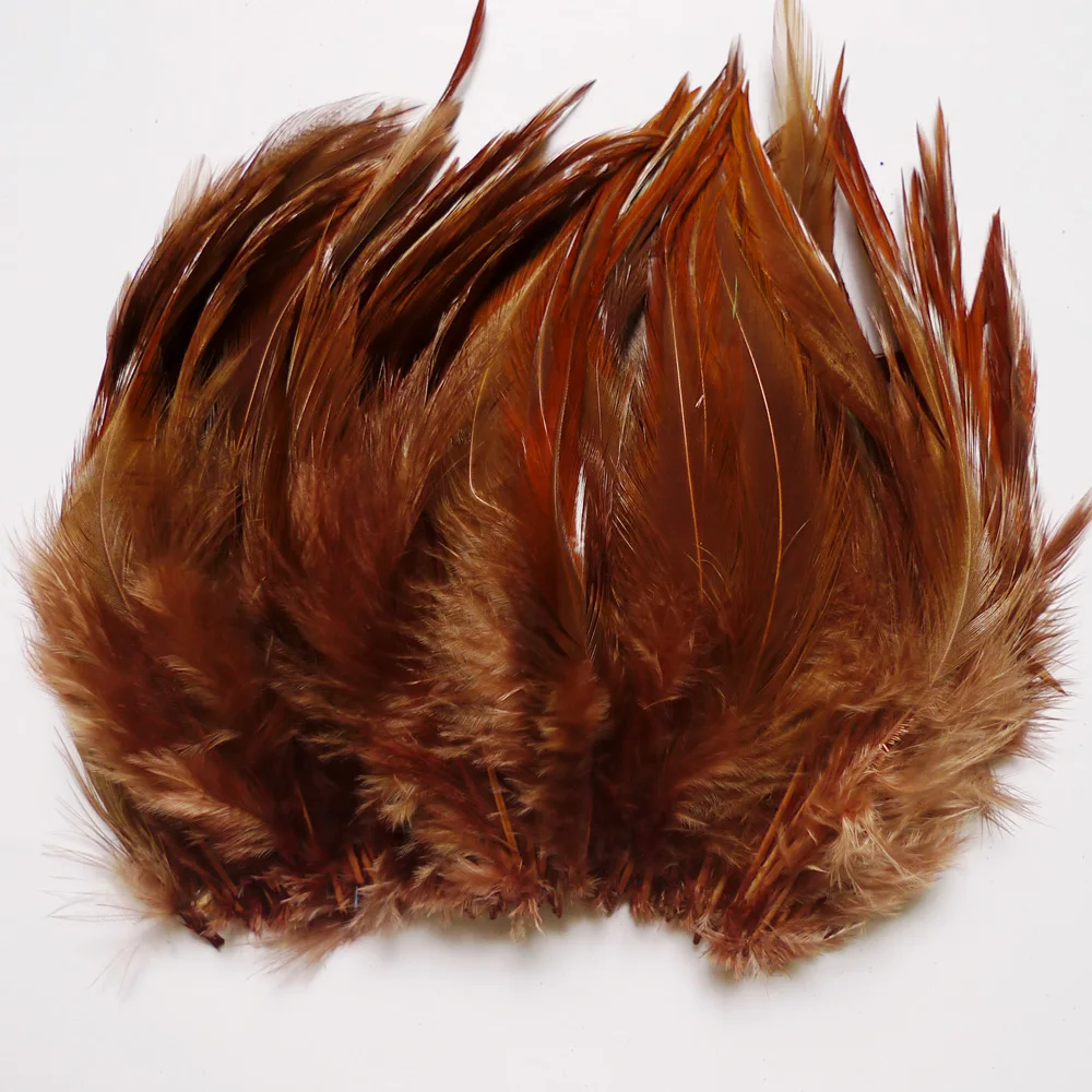 High Quality 50pcs Pheasant Rooster Feather 4-6\