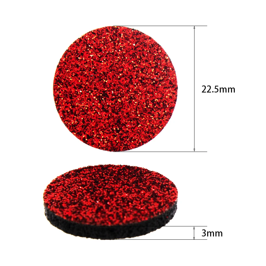 500pcs/Lot Oil Pads Colorful 12mm/17mm/22mm/30mm Felt Pads for 20mm/25mm/30mm/38mm Perfume Essential Oil Diffuser Locket