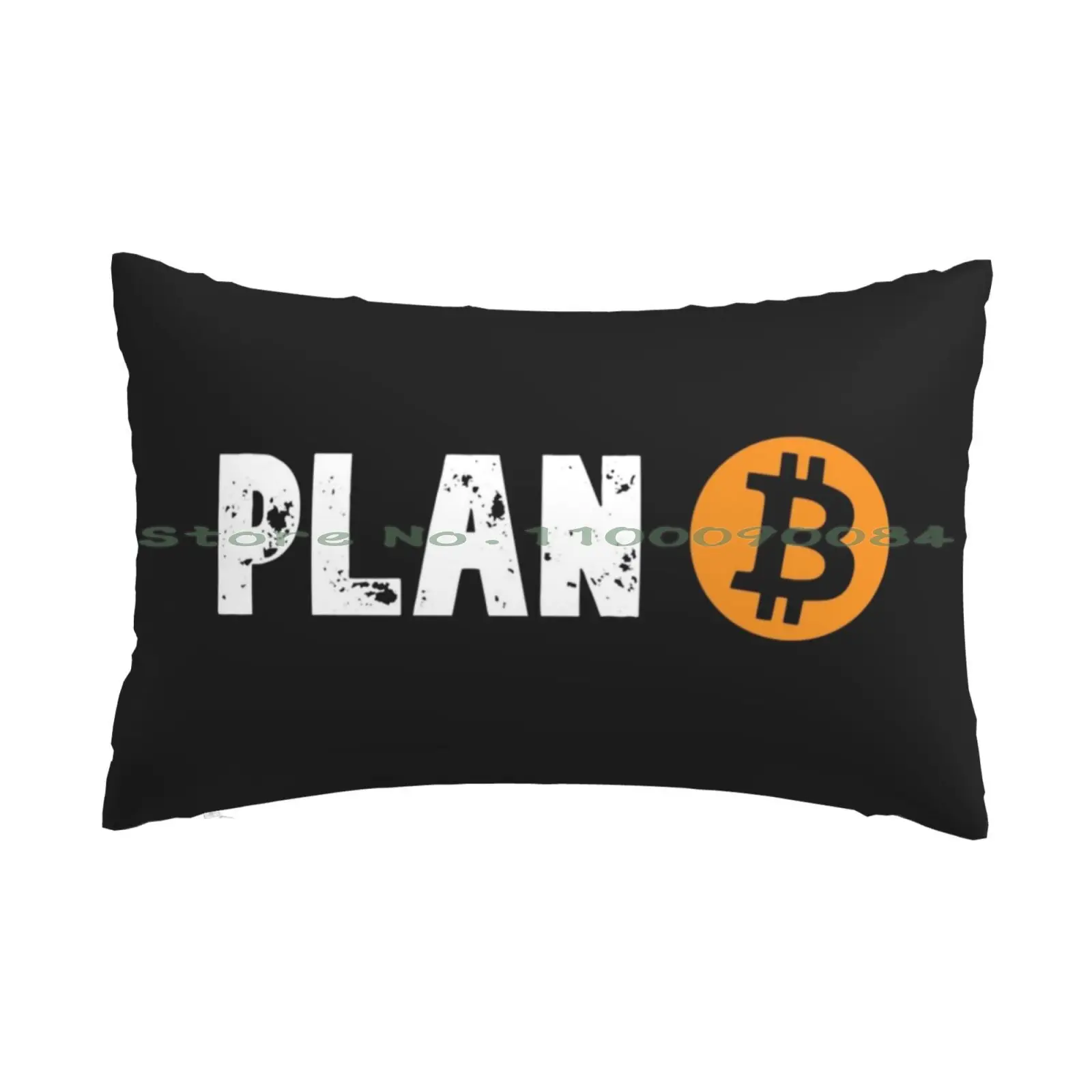 Bitcoin Plan B Pillow Case 20x30 50*75 Sofa Bedroom Shib Coin Shib Token Shibtoken Cryptocurrency Shibatoken Dogecoin Meme