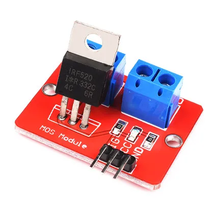 0-24V Top Mosfet Button IRF520 MOS Driver Module For Arduino MCU ARM Raspberry pi