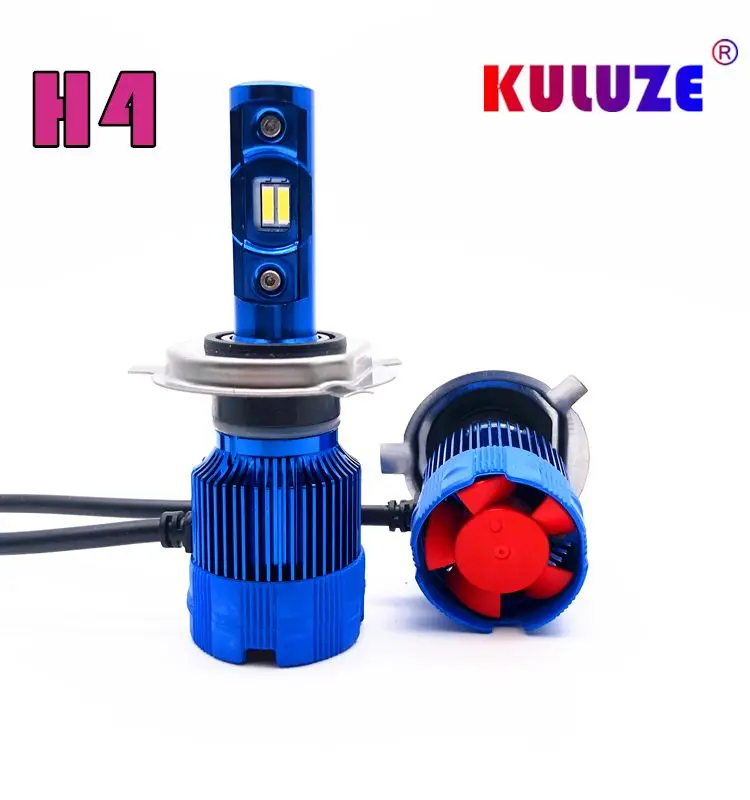 

2pcs H4 LED car headlight high low headlamp bulb 9003 12V led headlight Fog lamp HB2 P43t