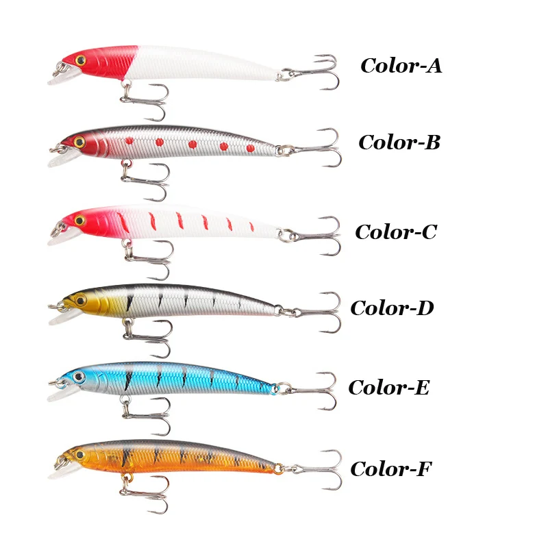 YUCONG 1PX Minnow Fishing Lure 8cm-4.5g Sinking Wobbler Aritificial Hard Bait Swimbait Trolling leurre Hart köder duro cebo Isca