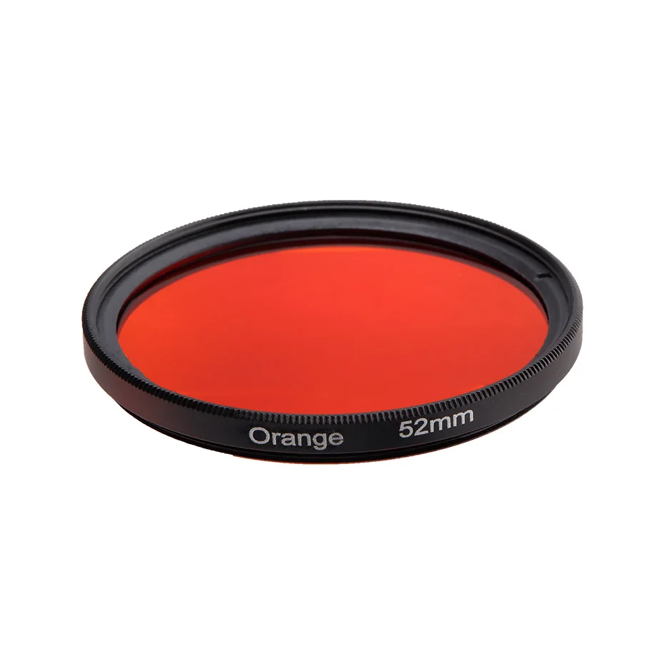 Colorful Filter Color Filtors Full Red Yellow Green Blue 49MM 52MM 55 58MM 62MM 67MM 72MM 77MM for Canon Nikon Sony DSLR Camera