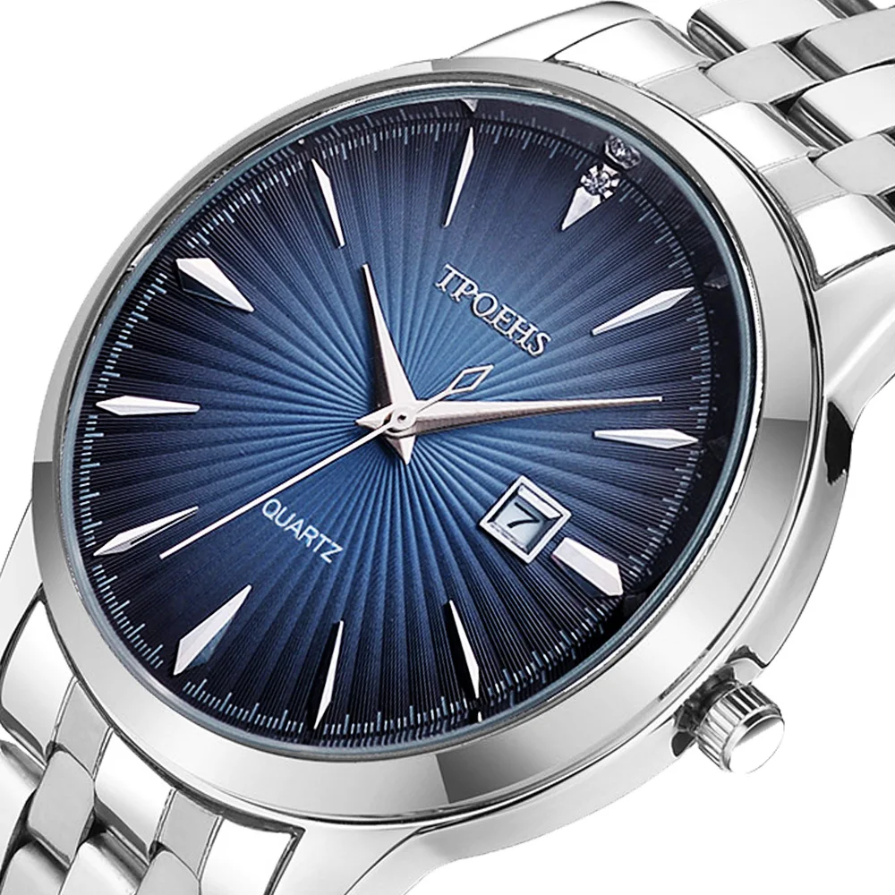 

Mens Watches Brand Fashion Business Quartz Watch Men Sports Steel Waterproof Clock Relogio Masculino Dropshipping Wholesale